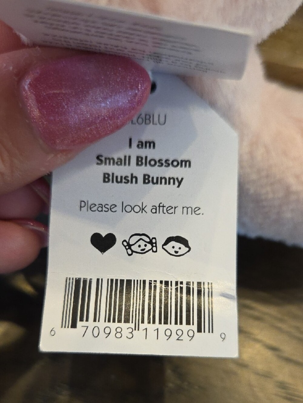 Jellycat | Small Blossom Blush Bunny - Picture 2 of 6
